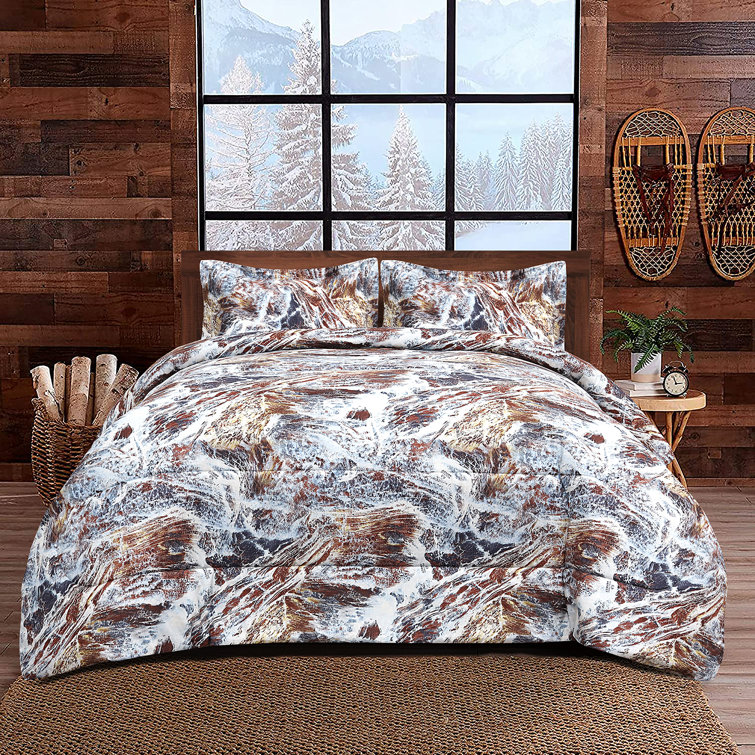 Realtree Aspect Comforter Set Cotton Fabric Super Soft Easy Care